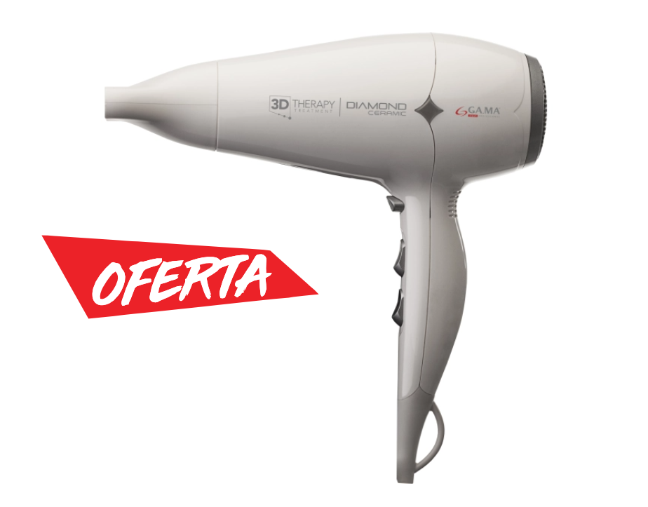 Secador de Pelo Ga.Ma Diamond Ceramic c/ Difusor