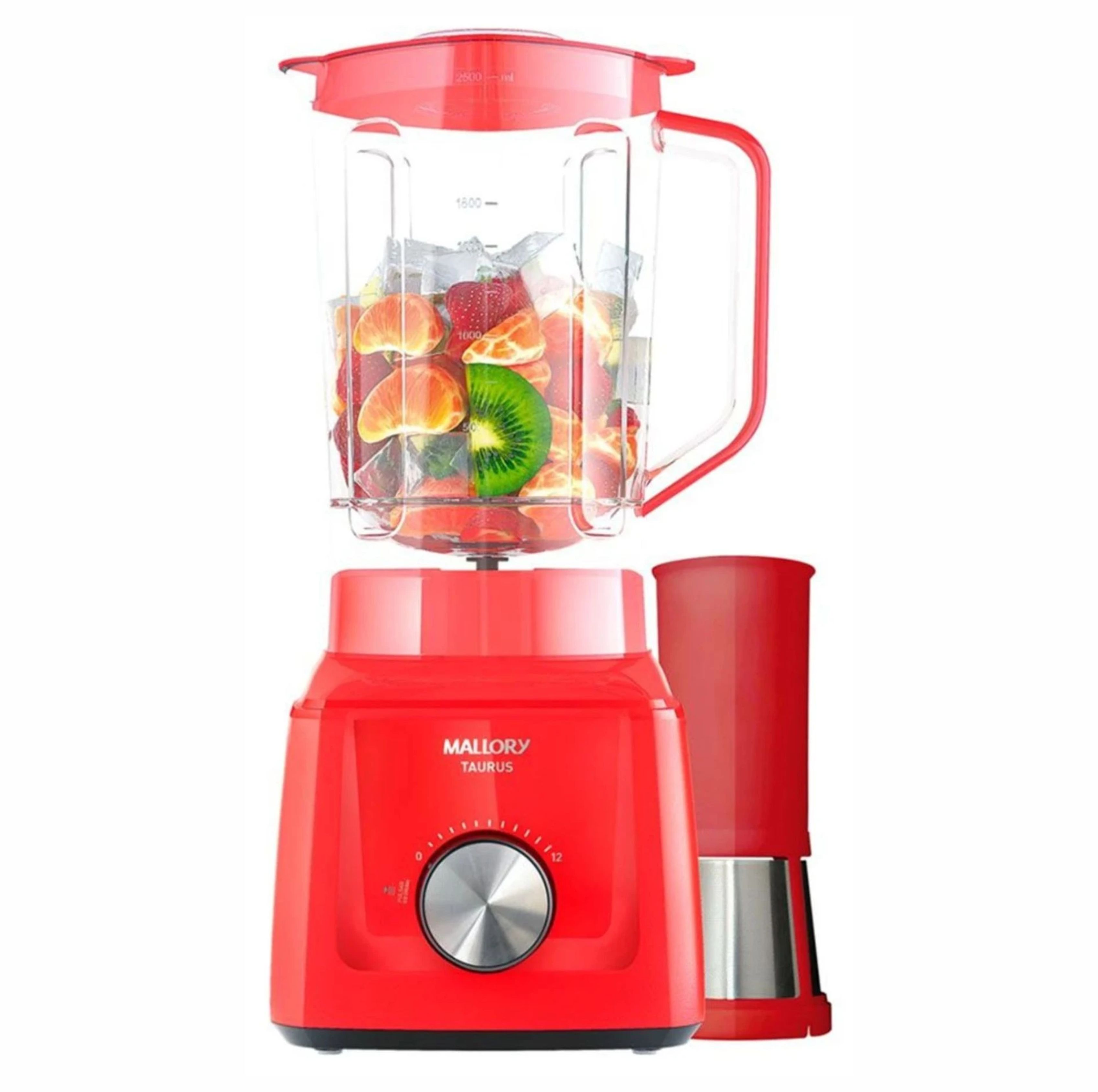 Licuadora Mallory Taurus Rojo 3.1 Litros