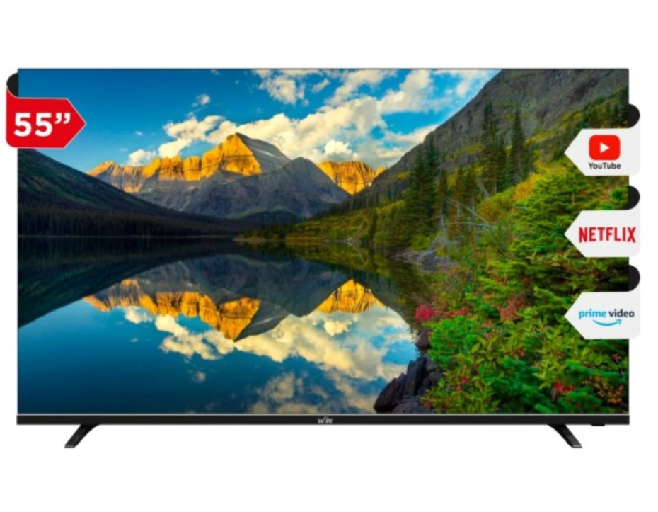 Televisor WIN 55 pulgadas UHD Smart Google TV